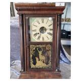 ANTIQUE SETH THOMAS "COLUMN & CORNICE" SHELF CLOCK