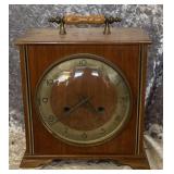 Vintage Cuckoo Clock Manufacturing Co. Oak Mantel