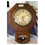 Fagan Clock Co. "Regulator" Wall Clock