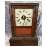 ANTIQUE SETH THOMAS OGEE SHELF CLOCK