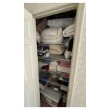 Contents of Upstairs Hall Closet