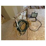Halogen Work Light & Extension Cord