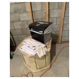 Vintage Octagon Shaped End Table