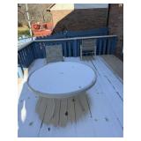 Patio Table & 3 Chairs