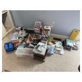 Large Lot of Books, CD