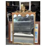 Large Ornate Antique Mirror