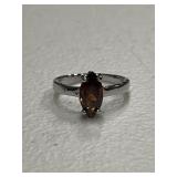 Marquis Garnet Estate Ring