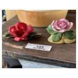 2 Porcelain Signed Artworks