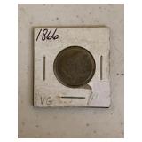 1866 Three Cent Piece
