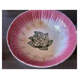 Vintage Pottery Serving Bowl