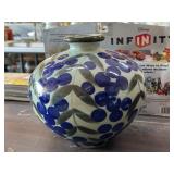 Large Grape Pattern Vase