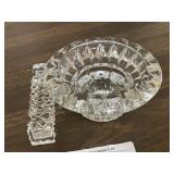 Crystal Knife Rest & Candleholders