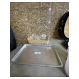 Stainless Steel Tray Basket & Jars