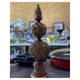 Ornate Red & Gold Centerpiece