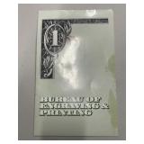 Uncut Dollar Bill Sheet