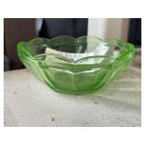 Uranium Glass Dish