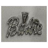 Large Barbie Pendant