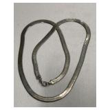 Long Herringbone Necklace