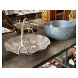 Aluminum Tray & Large Bowl