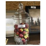 Large Glass Centerpiece