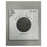 1866 Two Cent Piece