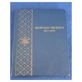 Whitman Buffalo Nickels Holding Book
