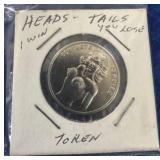 Heads or Tails Token
