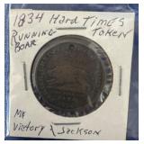 1834 Hard Times Token