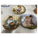 3 Collectors Plates
