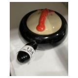 Vintage Bean Pot with Lobster Lid