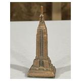 Vintage Copper Paperweight & Empire State Bldg