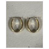 14K Gold Hoop Earrings
