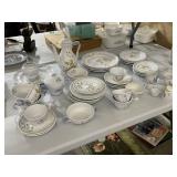 45 Piece Set Long Champ Dishes