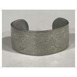 Pewter Cuff Bracelet