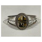 Native American Navajo Sterling Silver Bracelet