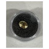 Oval Citrine Gemstone