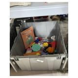 Tote of Vintage Toys