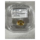 Nigerian Moon Shadow Topaz Oval Collectible Gem
