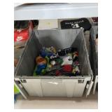 Tote of Vintage Toys