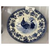 William James Rooster Plate