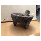 Stone Footed Mortar & Pestle