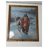 Native American Framed Print