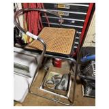 Pair of Vintage Chrome Bar Stools