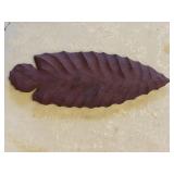 South American Purple Heart Heavy Carved Point