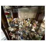 Shelf of Figurines & Misc. Collectibles