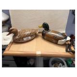 2 Decorative Duck Decoys