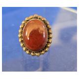 Stirling Vintage Gemstone Ring