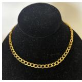 Gold Over Stainless Necklace 20"