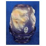 Fenton Atlantis Purple Amethyst Fairy Lamp