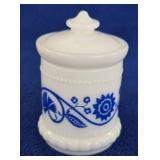 Hazel Atlas "Sweet Pea" Condiment Jar